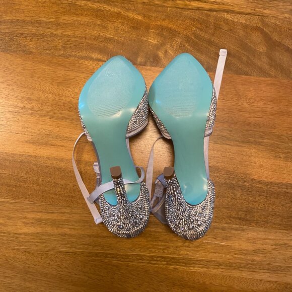 Blue by Betsey Johnson Iris Rhinestone Pump - Picture 7 of 7